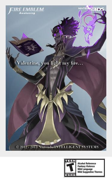 Illustration for article titled The Heroes And Villains Of Fire Emblem Wish You Happy Valentine's Day